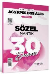 Marka MEB-AGS KPSS DGS ALES Sözel Mantık 30 Deneme Çözümlü Marka Yayınları