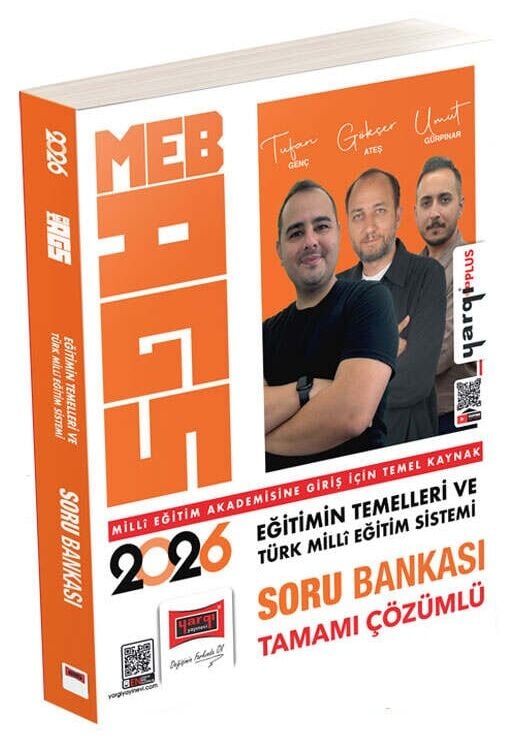 Yargı 2026 MEB-AGS Eğitimin Temelleri ve Türk Milli Eğitim Sistemi Soru Bankası Çözümlü - Tufan Genç Yargı Yayınları