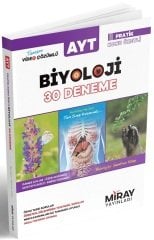 Miray YKS AYT Biyoloji 30 Deneme Video Çözümlü Miray Yayınları