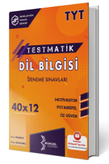 Bilinçsel YKS TYT Dil Bilgisi Testmatik 40x12 Deneme Sınavı Bilinçsel Yayınları