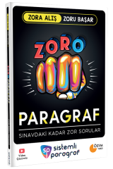 Sistemli Paragraf Tüm Sınavlar İçin Paragraf Zoro Soru Bankası Sistemli Paragraf Yayınları
