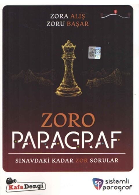 Kafadengi Tüm Sınavlar İçin Paragraf Zoro Soru Bankası Sistemli Kafadengi Yayınları