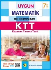 Sadık Uygun 7. Sınıf Matematik KTT Kazanım Tarama Testi Sadık Uygun Yayınları