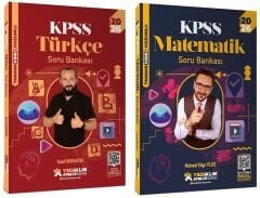 Yediiklim 2026 KPSS Türkçe + Matematik Atölye Soru Bankası 2 li Set Yediiklim Yayınları