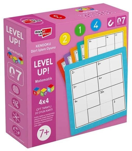LevelUp-7 - Matematik Sudoku Dikkat Atölyesi Yayınları