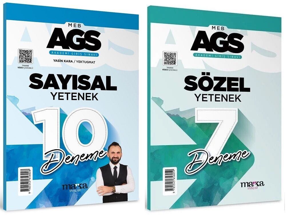 Marka MEB-AGS Sayısal + Sözel Yetenek 17 Deneme 2 li Set Yektuğ Mat - Yasin Kara Marka Yayınları
