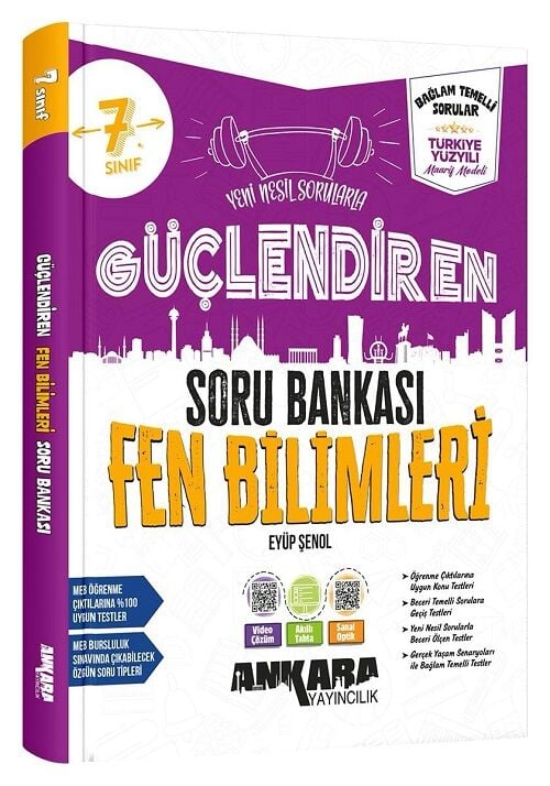 Ankara Yayıncılık 7. Sınıf Fen Bilimleri Güçlendiren Soru Bankası Ankara Yayıncılık