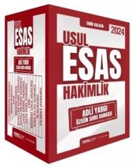 Yakın Eğitim 2024 USUL ESAS Adli Yargı Hakimlik Soru Bankası Seti Çözümlü Yakın Eğitim Yayınları