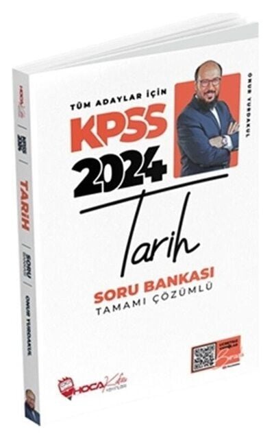 SÜPER FİYAT - Hoca Kafası 2024 KPSS Tarih Soru Bankası Çözümlü - Onur Yurdakul Hoca Kafası Yayınları