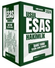 Yakın Eğitim 2024 USUL ESAS İdari Yargı Hakimlik Soru Bankası Seti Çözümlü Yakın Eğitim Yayınları