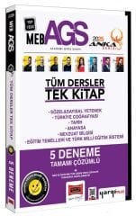 Yargı 2025 MEB-AGS Tüm Dersler Tek Kitap 5 Deneme Çözümlü Anka Serisi Yargı Yayınları