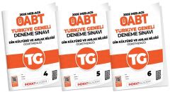 İndeks Akademi 2026 ÖABT MEB-AGS TG-4-5-6 Türkiye Geneli Deneme Din Kültürü ve Ahlak Bilgisi Öğretmenliği 3 lü Set İndeks Akademi Yayıncılık