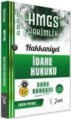 Yetki 2026 HAKKANİYET HMGS Hakimlik İdare Hukuku Soru Bankası Çözümlü - Engin Poyraz Yetki Yayıncılık