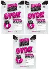 SÜPER FİYAT - İndeks Akademi 2024 KPSS TG 4-5-7 Türkiye Geneli Deneme Genel Yetenek Genel Kültür Çözümlü 3 lü Set İndeks Akademi Yayıncılık