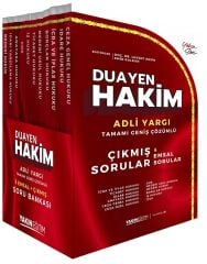 Yakın Eğitim DUAYEN Adli Yargı Hakimlik Çıkmış Sorular ve Emsal Soru Bankası Seti Çözümlü Yakın Eğitim Yayınları