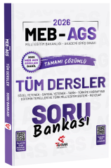 Tekrar Akademi 2026 MEB-AGS Tüm Dersler Soru Bankası Çözümlü Tekrar Akademi Yayınları