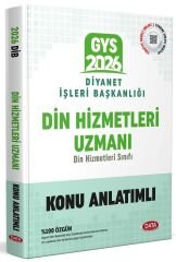 Data 2026 GYS DİB Diyanet İşleri Başkanlığı Din Hizmetleri Uzmanı Konu Anlatımlı Görevde Yükselme Data Yayınları
