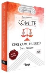 Temsil 2020 KOMİTE KPSS A Grubu Kamu Hukuku Soru Bankası - Recep Özceylan Temsil Yayınları