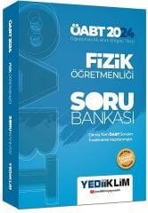 SÜPER FİYAT - Yediiklim 2024 ÖABT Fizik Öğretmenliği Soru Bankası Çözümlü Yediiklim Yayınları