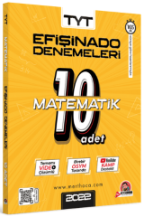 Mert Hoca YKS TYT Matematik Efişinado 10 lu Deneme - Mert Güven Mert Hoca Yayınları
