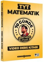 Mert Hoca 2026 YKS TYT 70 Günde Matematik Video Ders Kitabı - Mert Güven Mert Hoca Yayınları