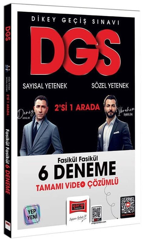 Yargı 2026 DGS 2 si Bir Arada 6 Deneme Fasikül Çözümlü - Deniz Atalay, İbrahim İşbilir Yargı Yayınları