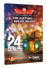 Sınav 8. Sınıf LGS Din Kültürü ve Ahlak Bilgisi 24 Deneme Sınavı Sınav Yayınları