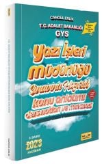 Makro Kitabevi 2023 GYS Adalet Bakanlığı Yazı İşleri Müdürlüğü Ders Notları Mevzuat Konu Anlatımı Görevde Yükselme Makro Kitabevi