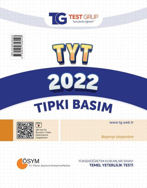 Test Grup YKS TYT 2022 Tıpkı Basım Çıkmış Sorular Test Grup