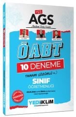 Yediiklim ÖABT MEB-AGS Sınıf Öğretmenliği 10 Deneme Çözümlü - Can Köni, Ali Birol, Nedim Bekar Yediiklim Yayınları