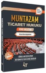 4T Yayınları MUNTAZAM Ticaret Hukuku Konu Anlatımı 2. Baskı - Abdullah Başol 4T Yayınları