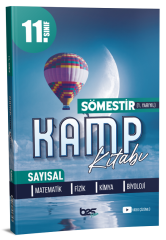 Bes Yayınları 11. Sınıf 1. Dönem Sayısal Sömestir Kamp Kitabı Bes Yayınları