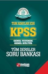 Medyan KPSS Genel Yetenek Genel Kültür Soru Bankası Çözümlü Tek Kitap Medyan Yayınları