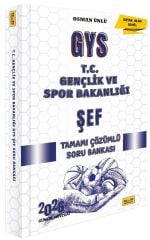 Makro Kitabevi 2026 GYS Gençlik ve Spor Bakanlığı Şef Soru Bankası Çözümlü Görevde Yükselme Makro Kitabevi