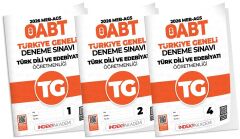 İndeks Akademi 2026 ÖABT MEB-AGS TG-1-2-4 Türkiye Geneli Deneme Türk Dili ve Edebiyatı Öğretmenliği 3 lü Set İndeks Akademi Yayıncılık