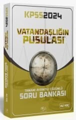 SÜPER FİYAT - CBA Yayınları 2024 KPSS Vatandaşlık Vatandaşlığın Pusulası Soru Bankası Çözümlü - Ali Koç CBA Yayınları