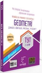 Karekök YKS TYT Geometri MPS Çokgen, Dörtgen, Prizma ve Piramit Soru Bankası 2. Kitap Karekök Yayınları
