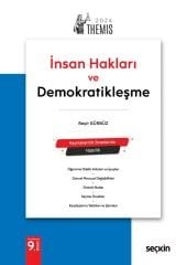 SÜPER FİYAT - Seçkin 2024 THEMİS HMGS Hakimlik İnsan Hakları ve Demokratikleşme Konu Anlatımı 9. Baskı - Reşit Gürbüz Seçkin Yayınları