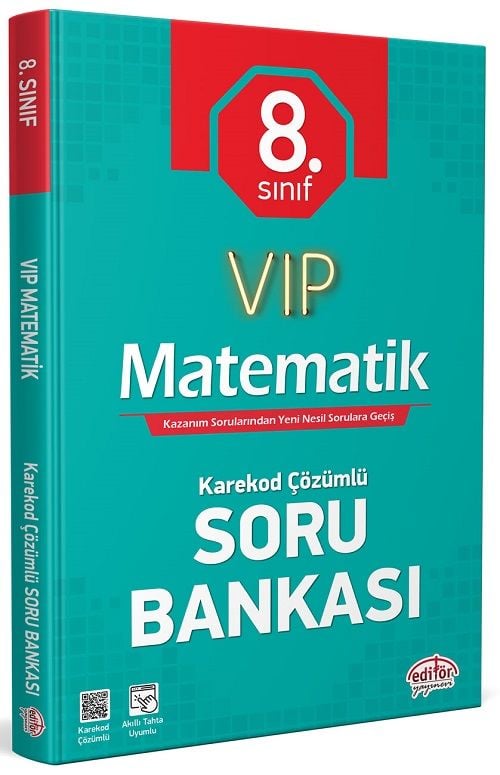 Editör 8. Sınıf VIP Matematik Soru Bankası Editör Yayınları