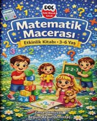 3-6 Yaş Matematik Macerası Etkinlik Kitabı Dahi Olacak Çocuk