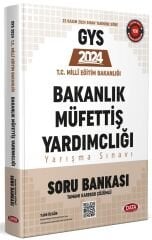 Data 2024 GYS MEB Milli Eğitim Bakanlığı Bakanlık Müfettiş Yardımcılığı Soru Bankası Çözümlü Görevde Yükselme Data Yayınları