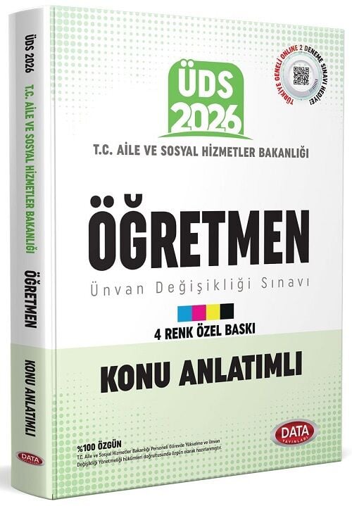 Data 2026 GYS ÜDS Aile ve Sosyal Hizmetler Bakanlığı Öğretmen Konu Anlatımı Ünvan Değİşikliği Data Yayınları