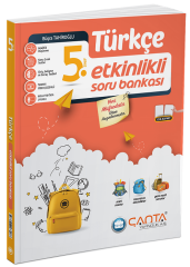Çanta 5. Sınıf Türkçe Etkinlikli Kazanım Soru Bankası Çözümlü Çanta Yayınları
