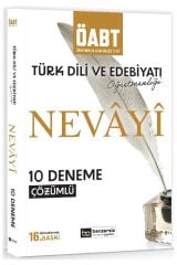 SÜPER FİYAT - Benzersiz Akademi ÖABT MEB-AGS NEVAYİ Türk Dili ve Edebiyatı Öğretmenliği 10 Deneme Çözümlü 16. Baskı Benzersiz Akademi Yayınları