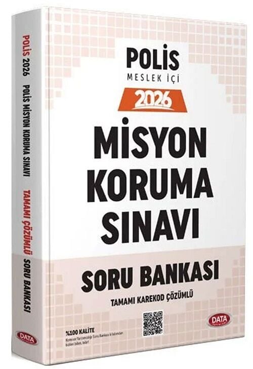 Data 2026 Polis Misyon Koruma Sınavı Soru Bankası Çözümlü Data Yayınları