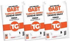 İndeks Akademi 2026 ÖABT MEB-AGS TG-1-2-5 Türkiye Geneli Deneme Türkçe Öğretmenliği 3 lü Set İndeks Akademi Yayıncılık
