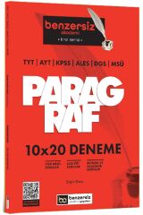 SÜPER FİYAT - Benzersiz Akademi KPSS TYT AYT ALES DGS MSÜ Paragraf 10x20 Deneme Çözümlü Kral Serisi - Engin Genç Benzersiz Akademi Yayınları