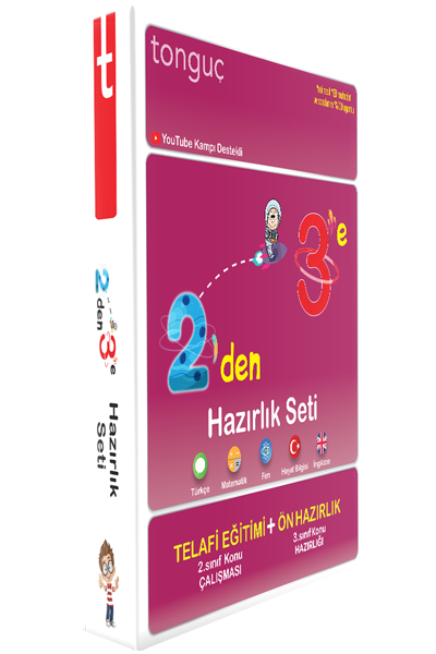 Tonguç 2 den 3 e Hazırlık Seti Tonguç Akademi