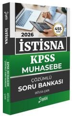 Yetki 2026 KPSS A Grubu Muhasebe İSTİSNA Soru Bankası Çözümlü - Hülya Çam Yetki Yayıncılık