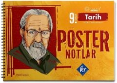 KR Akademi 9. Sınıf Tarih Poster Notlar KR Akademi Yayınları